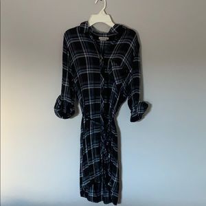plaid comfy fall dress